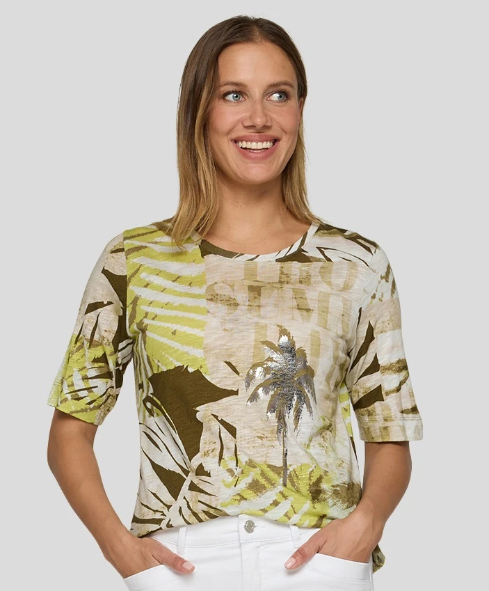 Rabe T-shirt Palmtrees