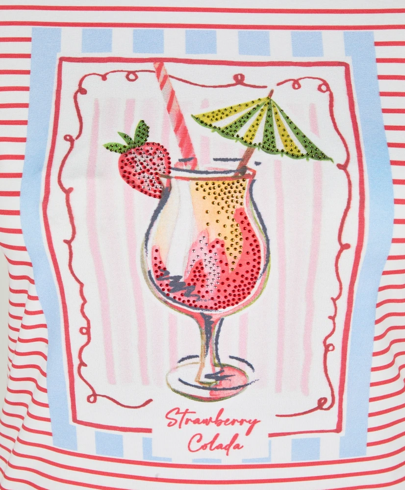Rabe T-shirt Strawberry Colada