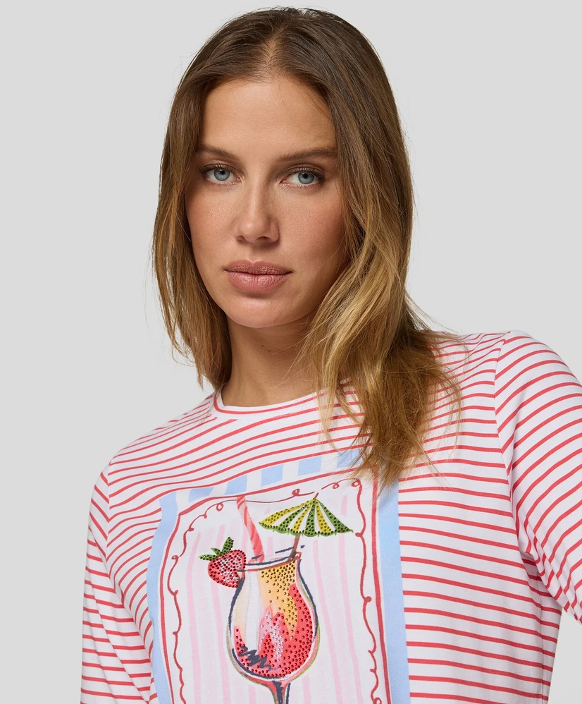 Rabe T-shirt Strawberry Colada