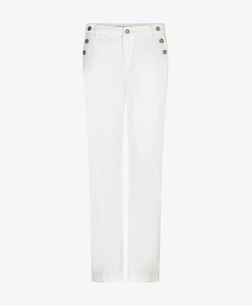 Red Button Jeans Flared Bibette Buttons