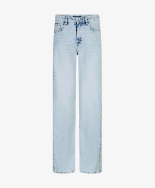 Red Button Jeans Wide Leg Claudette Slanted