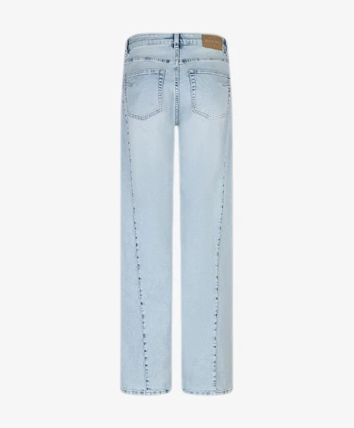 Red Button Jeans Wide Leg Claudette Slanted