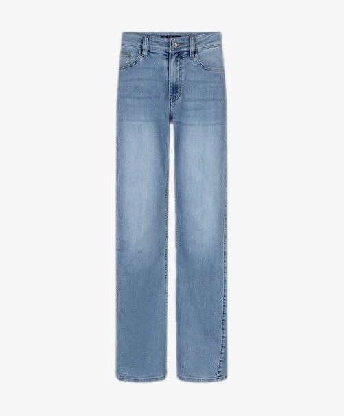 Red Button Jeans Wide Leg Claudette Slanted
