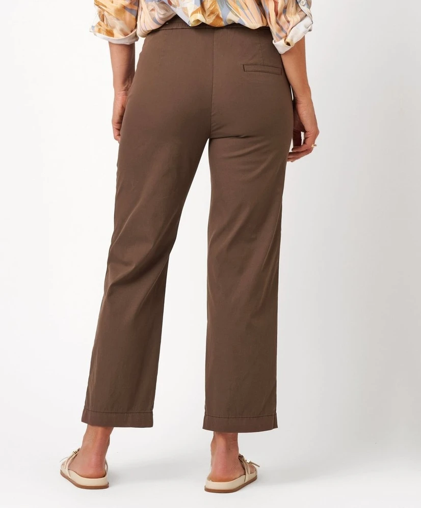 RELAXED by TONI Broek 7/8 Scarlet Wide Leg