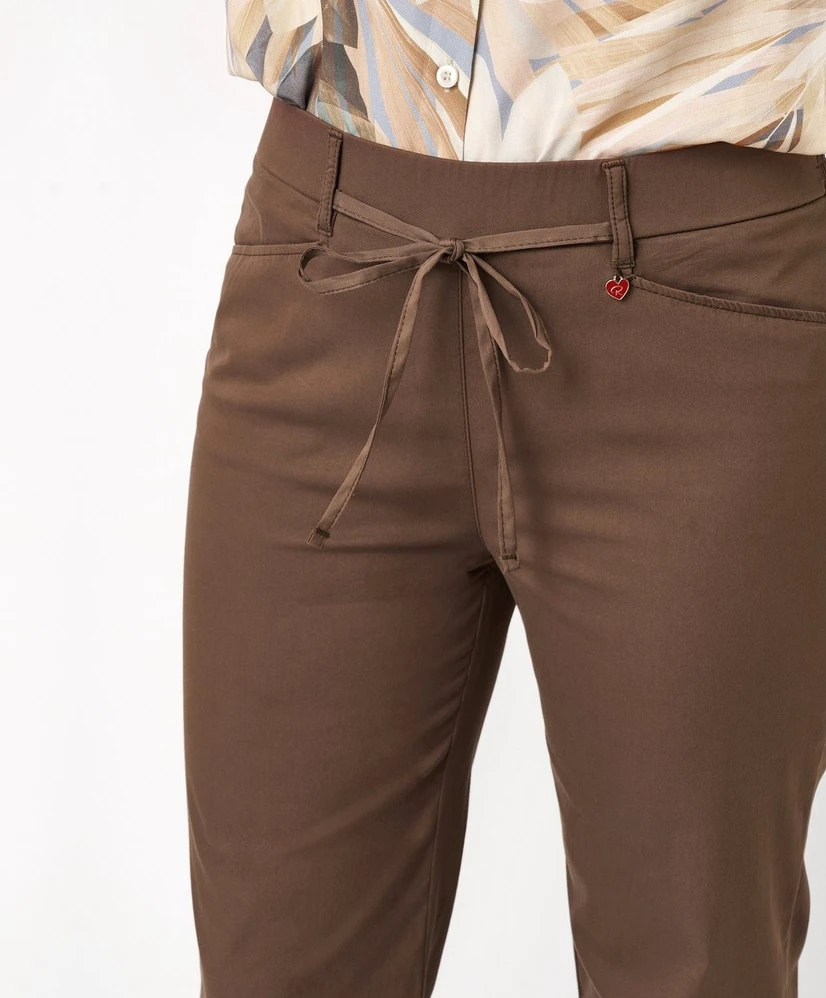 RELAXED by TONI Broek 7/8 Scarlet Wide Leg