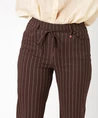 RELAXED by TONI Broek 7/8 Striped Scarlet
