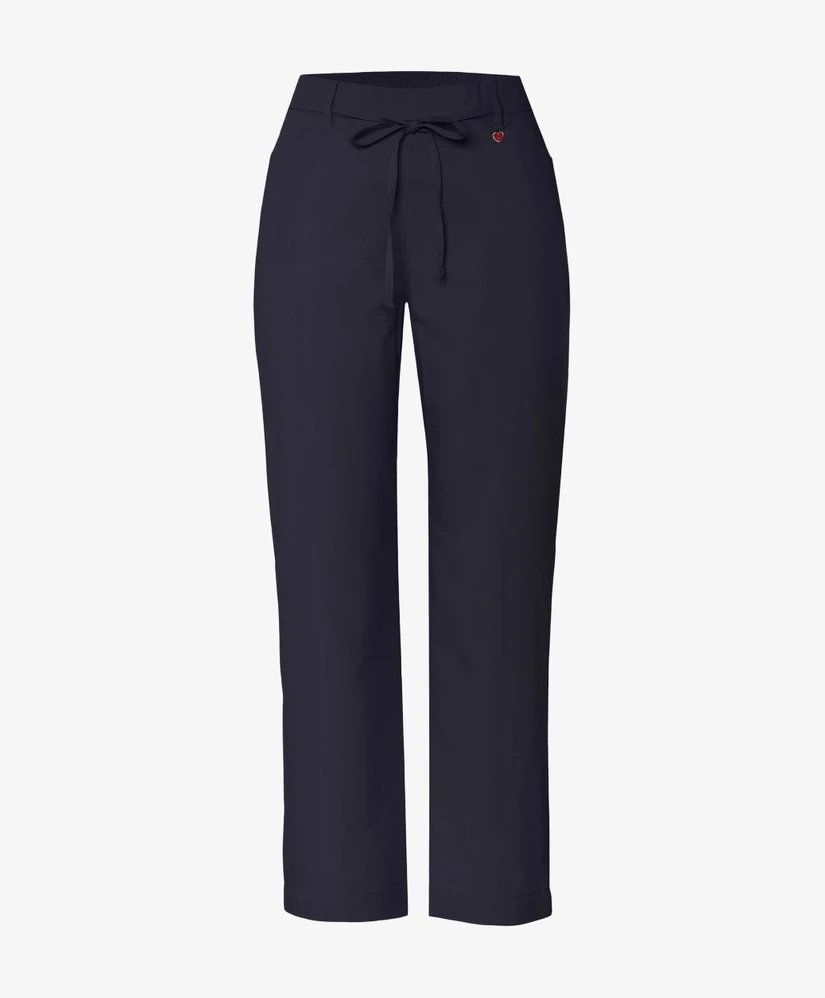 RELAXED by TONI Broek 7/8 Striped Scarlet