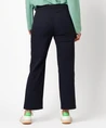 RELAXED by TONI Pantalon 6/8 Wide Leg Scarlet