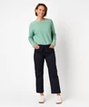 RELAXED by TONI Pantalon 6/8 Wide Leg Scarlet