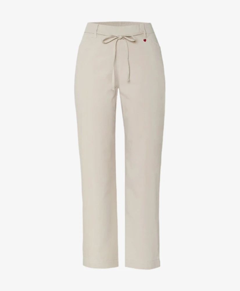 RELAXED by TONI Pantalon 6/8 Wide Leg Scarlet