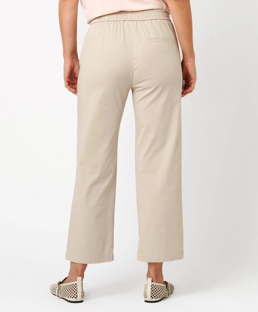 RELAXED by TONI Pantalon 6/8 Wide Leg Scarlet