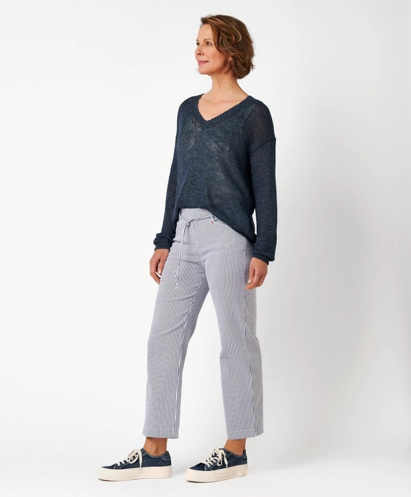 RELAXED by TONI Pantalon Scarlet Wide Leg 6/8