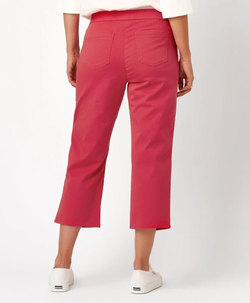 RELAXED by TONI Pantalon Scarlet Wide Leg 6/8