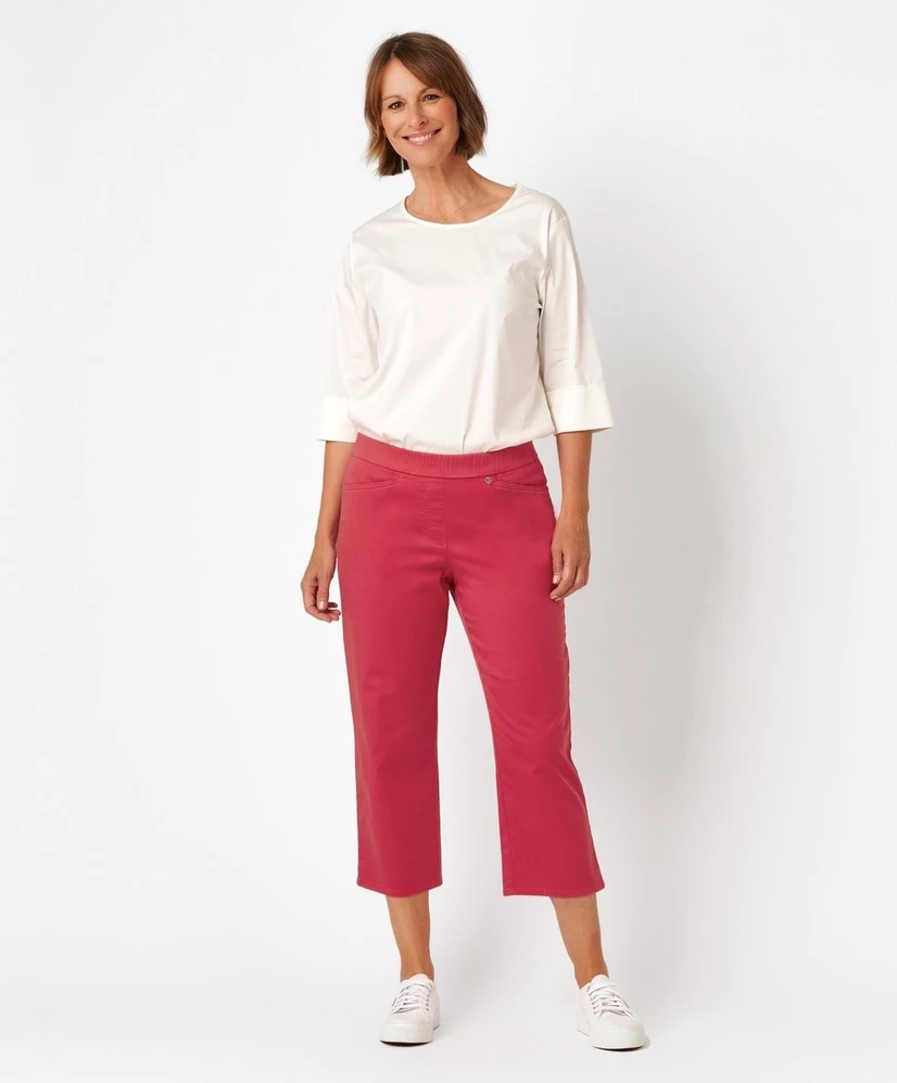 RELAXED by TONI Pantalon Scarlet Wide Leg 6/8