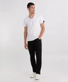 Replay Jeans T-Shirt V-Hals Wit
