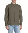 Replay Overhemd Effen Regular Fit