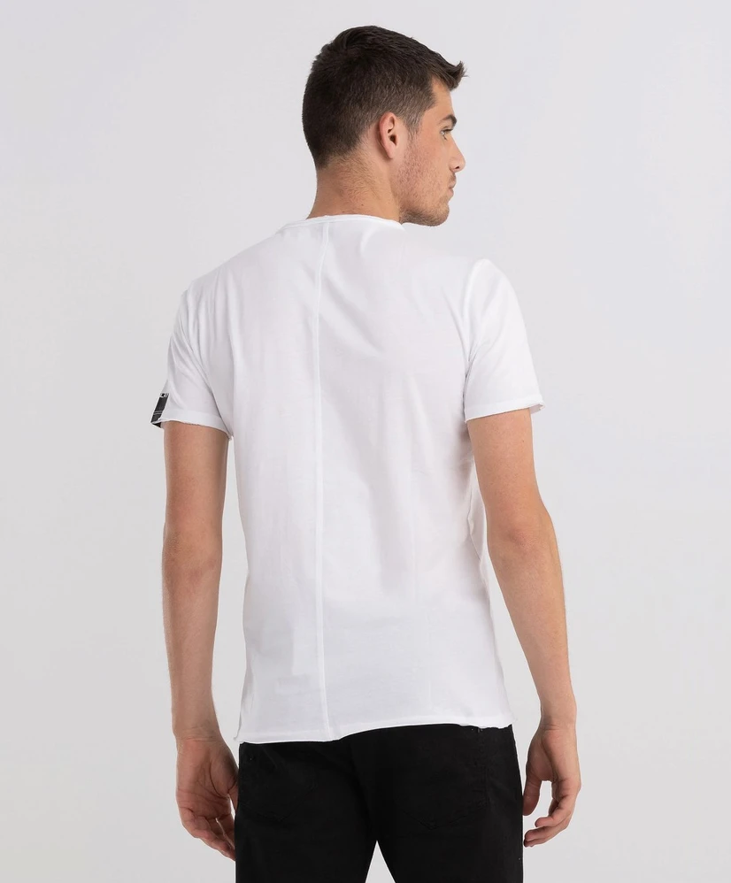 Replay T-Shirt Effen Wit