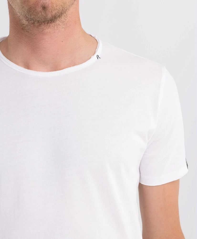 Replay T-Shirt Effen Wit