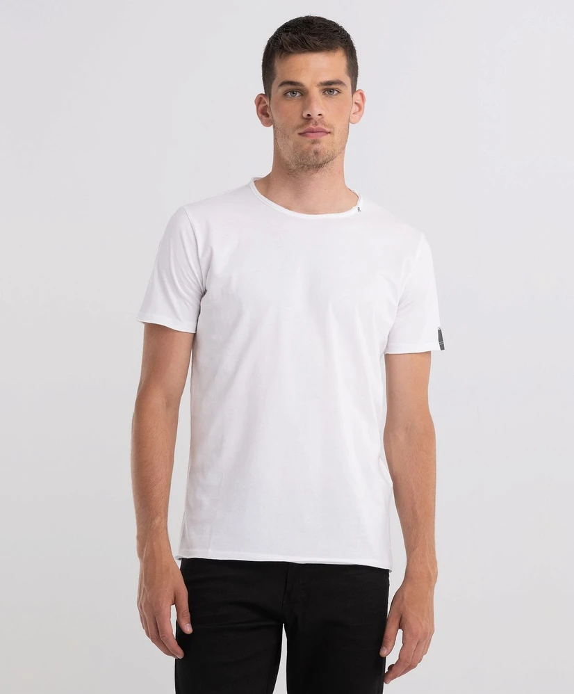 Replay T-Shirt Effen Wit