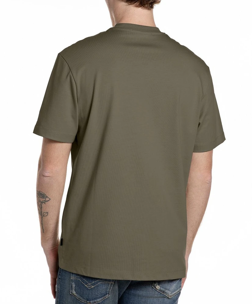 Replay T-shirt Lettering Embroidery