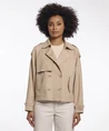 Rino & Pelle Trenchcoat Cropped