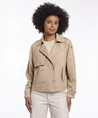 Rino & Pelle Trenchcoat Cropped
