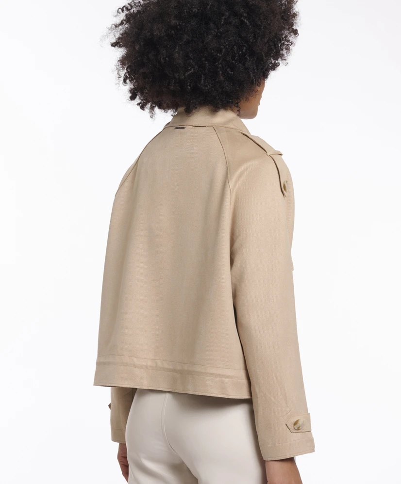 Rino & Pelle Trenchcoat Cropped