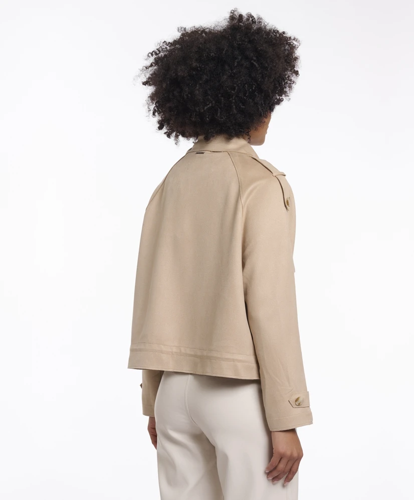 Rino & Pelle Trenchcoat Cropped