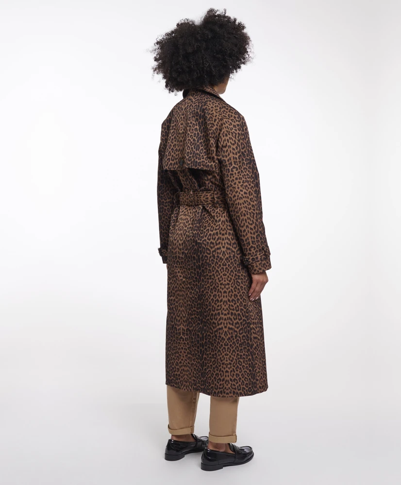 Rino & Pelle Trenchcoat Leopard