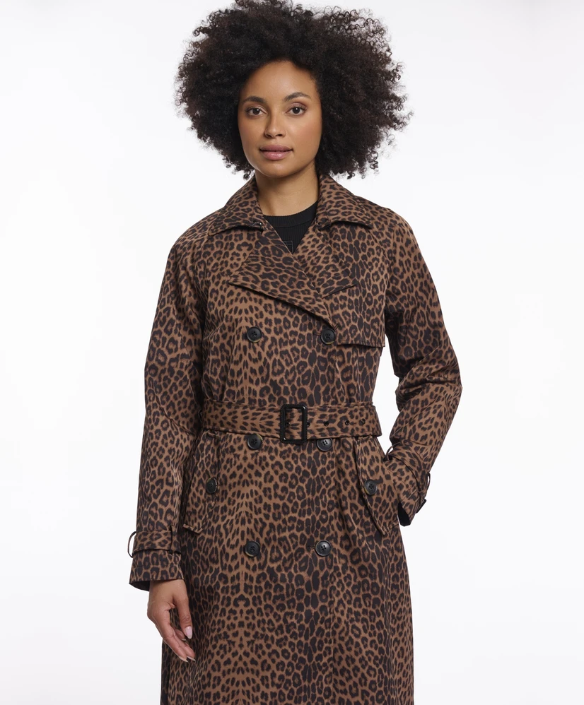 Rino & Pelle Trenchcoat Leopard