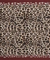 Sarlini Sjaal Vierkant Leopard