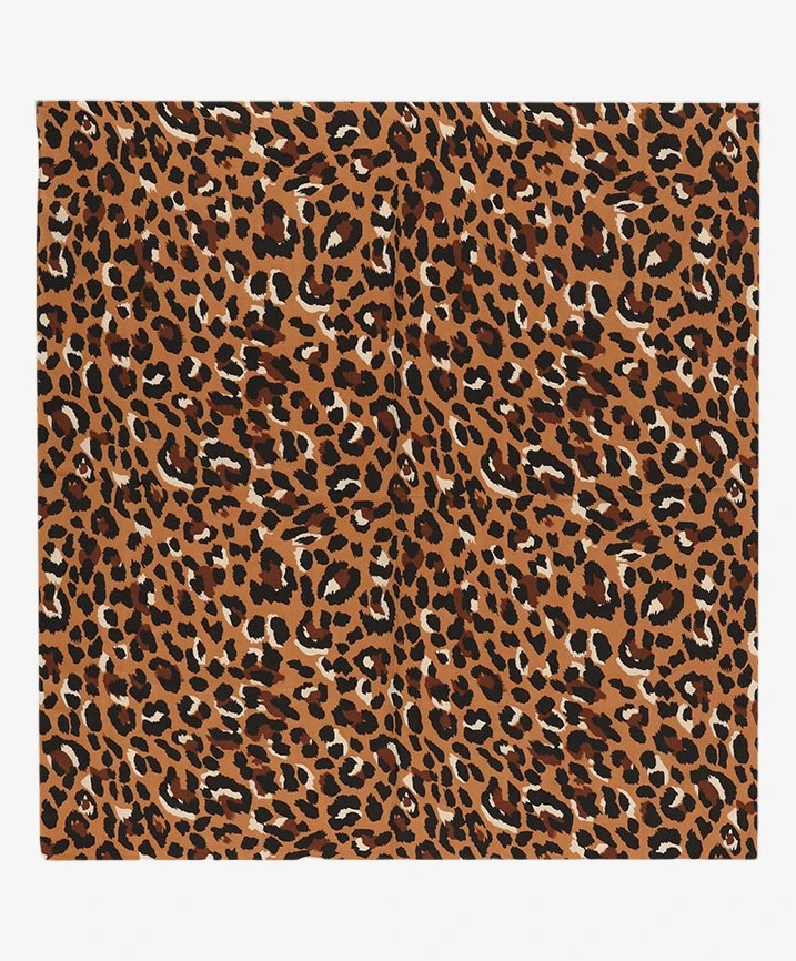 Sarlini Sjaal Vierkant Leopard