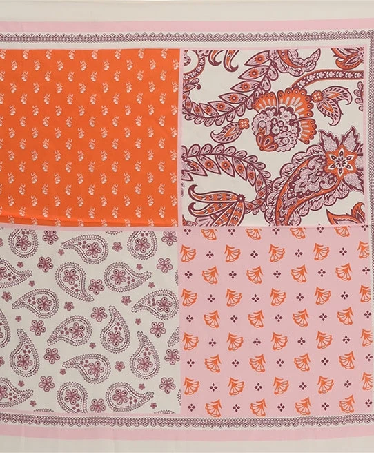 Sarlini Sjaal Vierkant Paisley Print