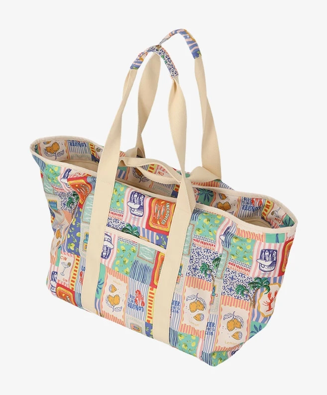 Sarlini Strandtas Print