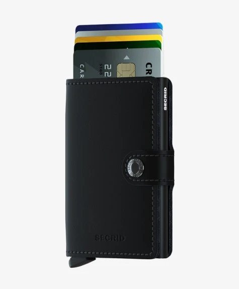 Secrid Pasjeshouder Miniwallet Zwart