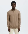 Selected Men Half Zip Trui Berg
