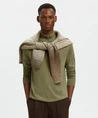 Selected Men Half Zip Trui Berg