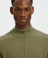 Selected Men Half Zip Trui Berg