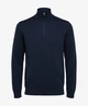 Selected Men Half Zip Trui Berg