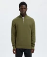 Selected Men Half Zip Trui Dane