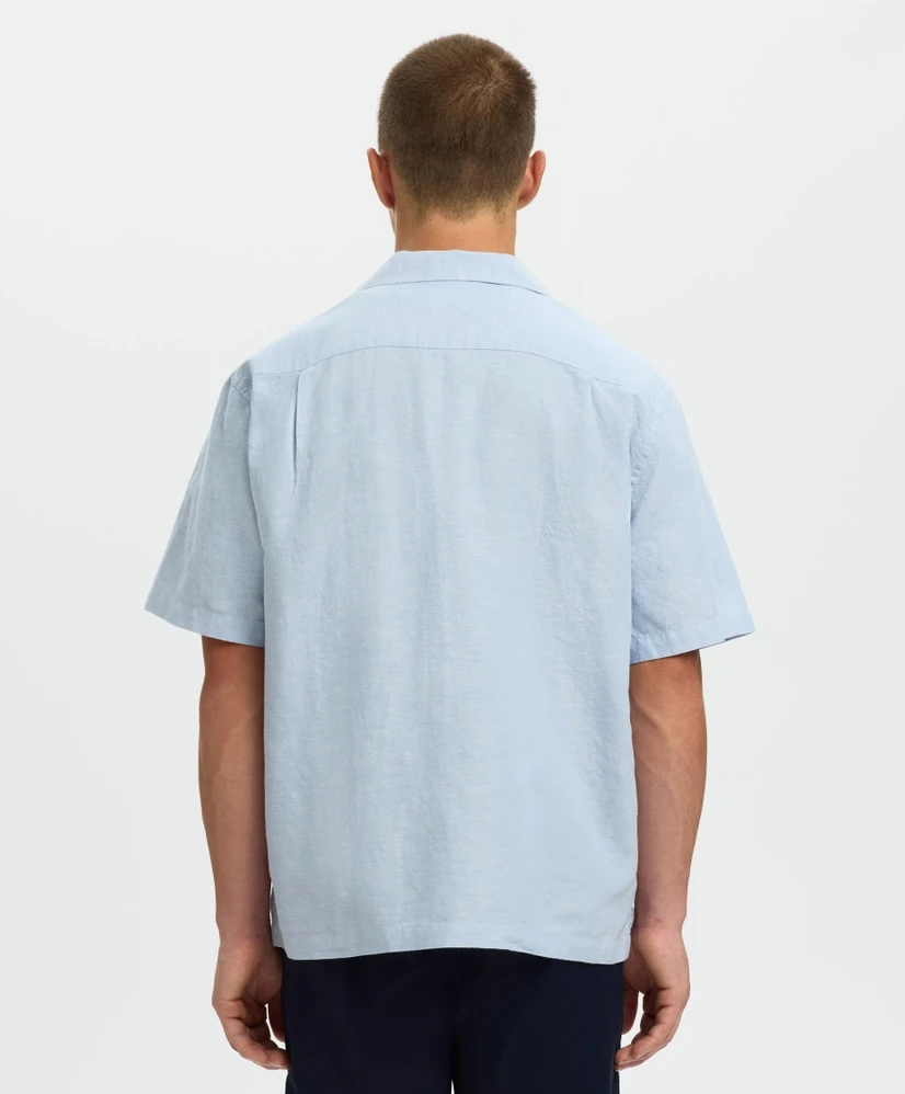 Selected Men Overhemd Linnenmix