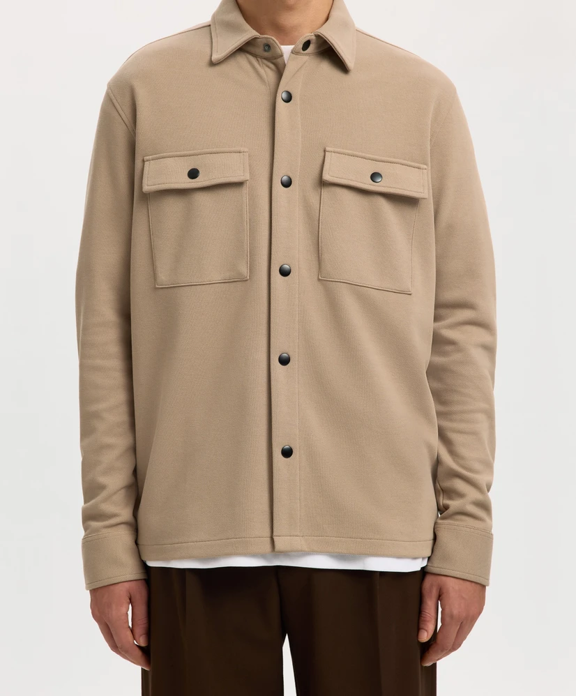 Selected Men Overshirt Buttons