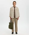 Selected Men Overshirt Linnenmix