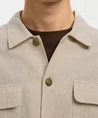 Selected Men Overshirt Linnenmix