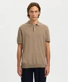 Selected Men Polo Gebreid