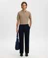 Selected Men Polo Gebreid