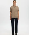 Selected Men Polo Gebreid