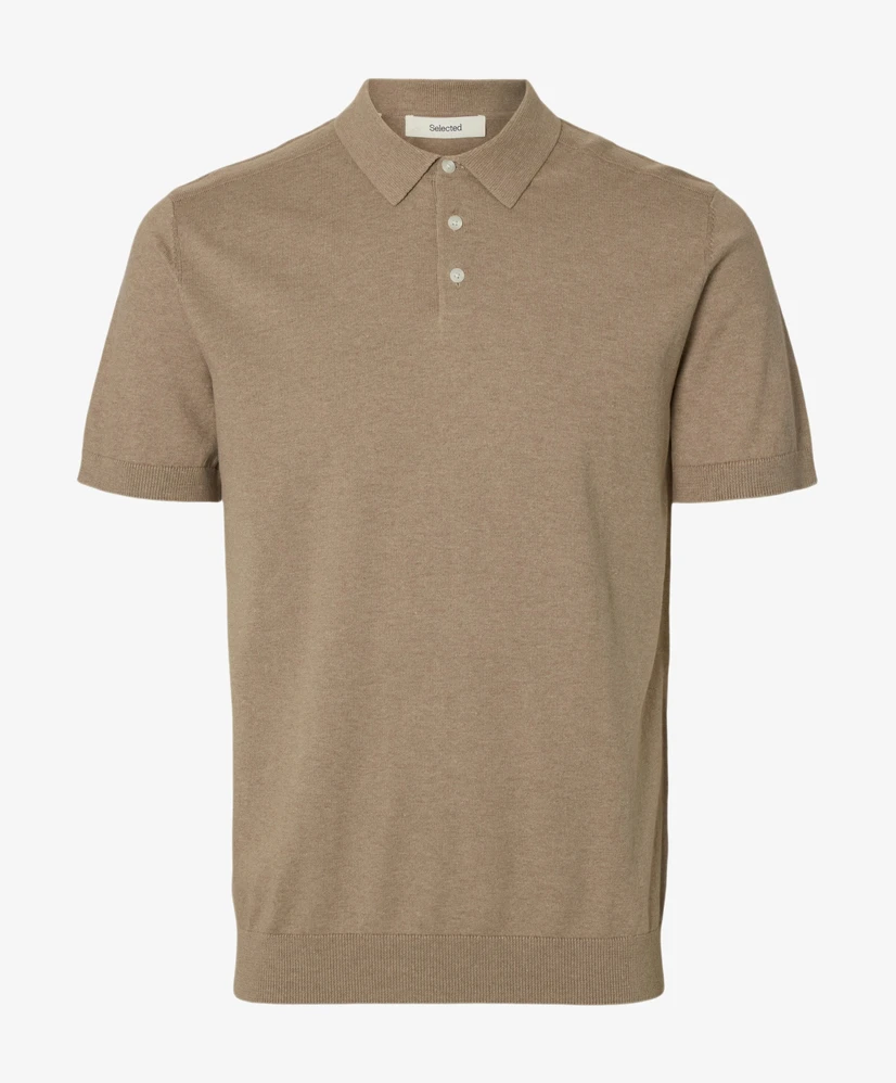 Selected Men Polo Gebreid