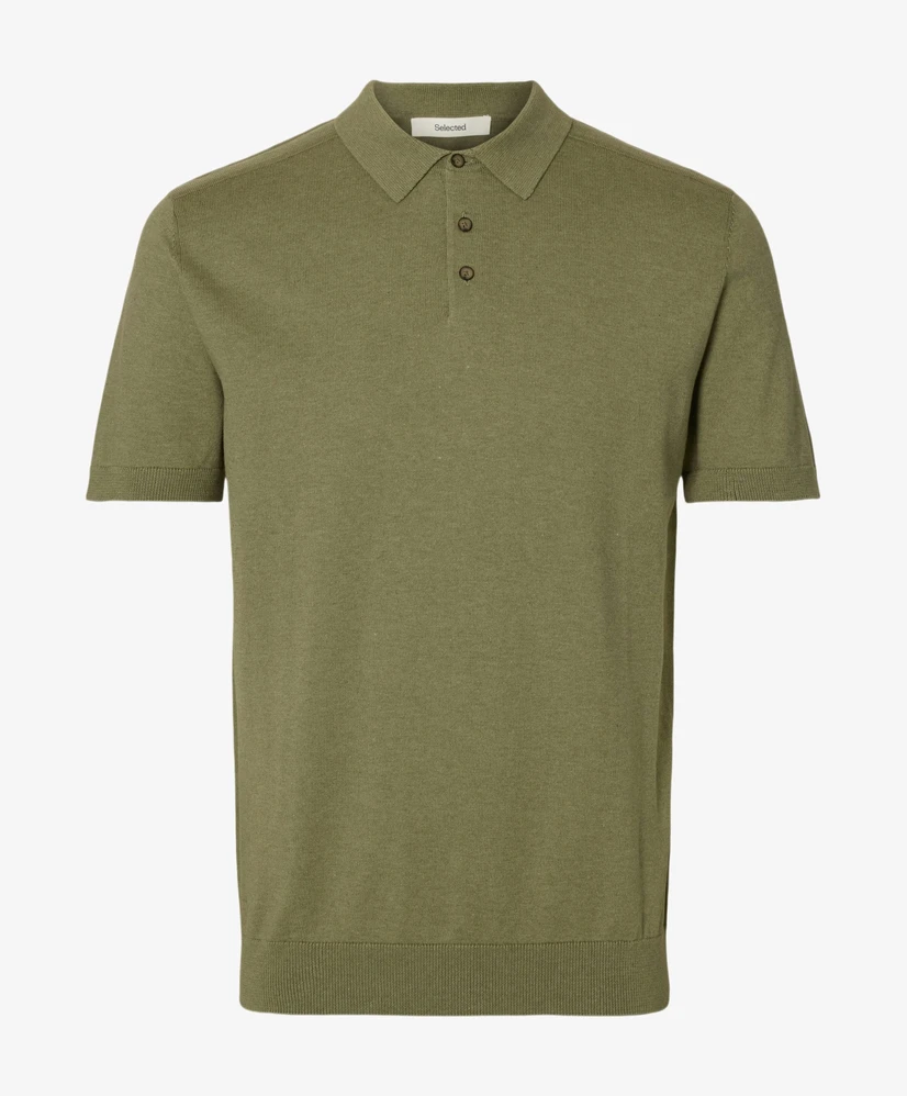 Selected Men Polo Gebreid