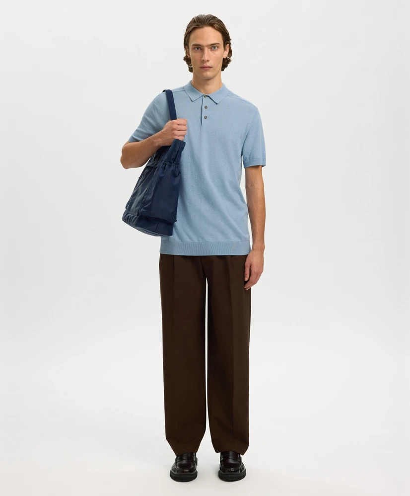 Selected Men Polo Gebreid